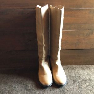 MATISSE Cream Talk Leather Boots